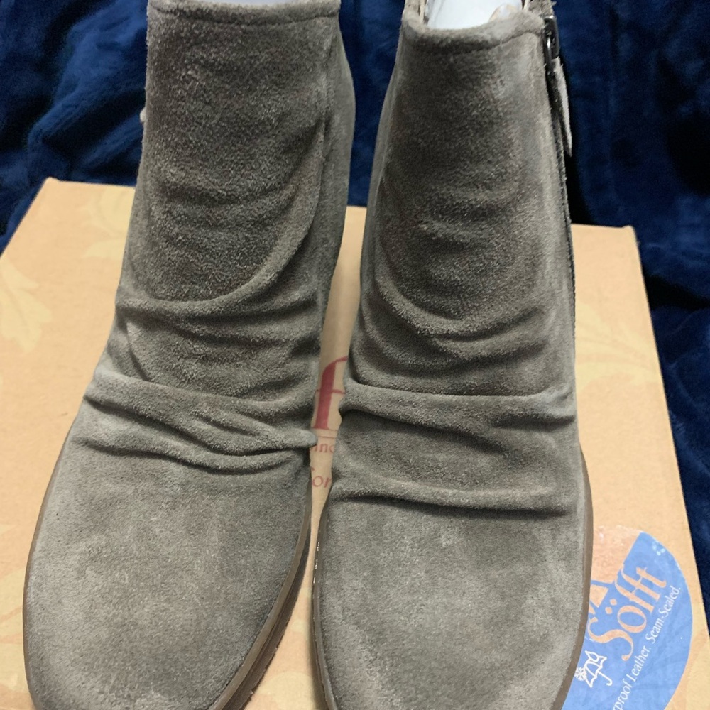 SOFFT Aqua Shera Waterproof Suede Ankle Boot
